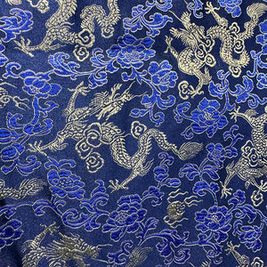 Traditional Jacquard Polyester Brocade Fabric Jacquard 150cm Wholesale Cheap Price for New Year Apparel Home Textile Cloth