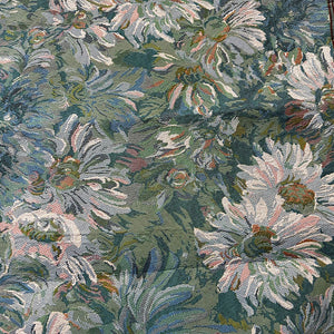 Custom Jacquard Woven Floral Pattern Oil Painting Style Fabric for Sofas Dresses Blankets Bags Home Textiles Upholstery